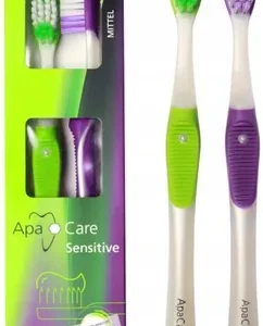 APACARE Sensitive manualne szczoteczki do zębów -  2 szt