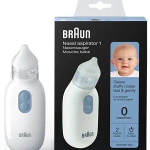 Braun BNA100 Aspirator do nosa dla niemowląt i dzieci - biały -  0m+