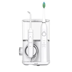 Waterpik CC-04 Irygator stacjonarny  ze szczoteczką soniczną - biały