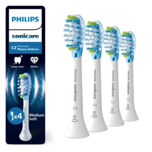 Końcówki PHILIPS C3 Premium Plaque Def HX9044/87 - 4 szt. białe